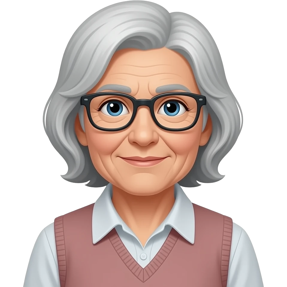vieille femme emoji