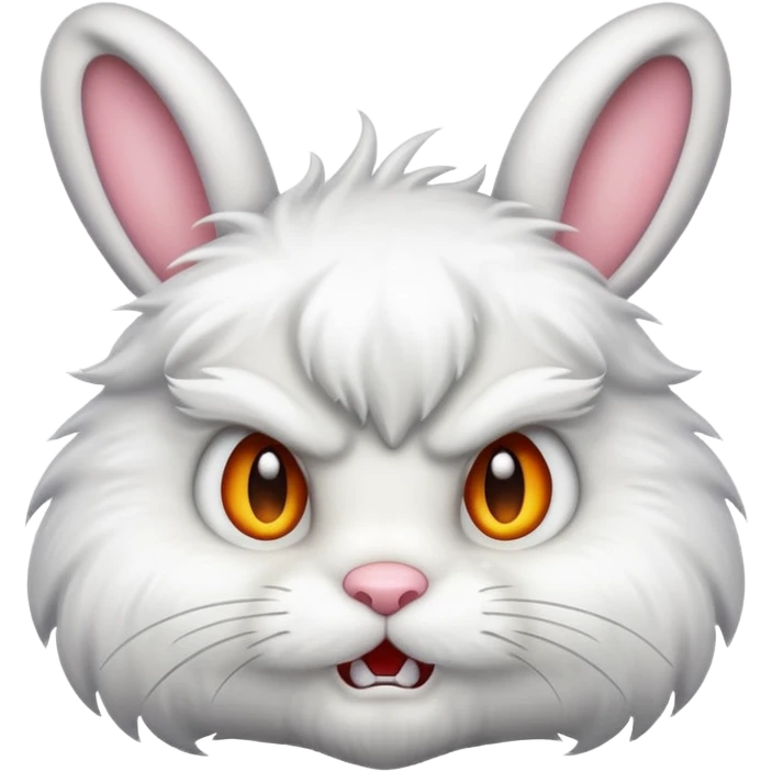 angry bunny  emoji