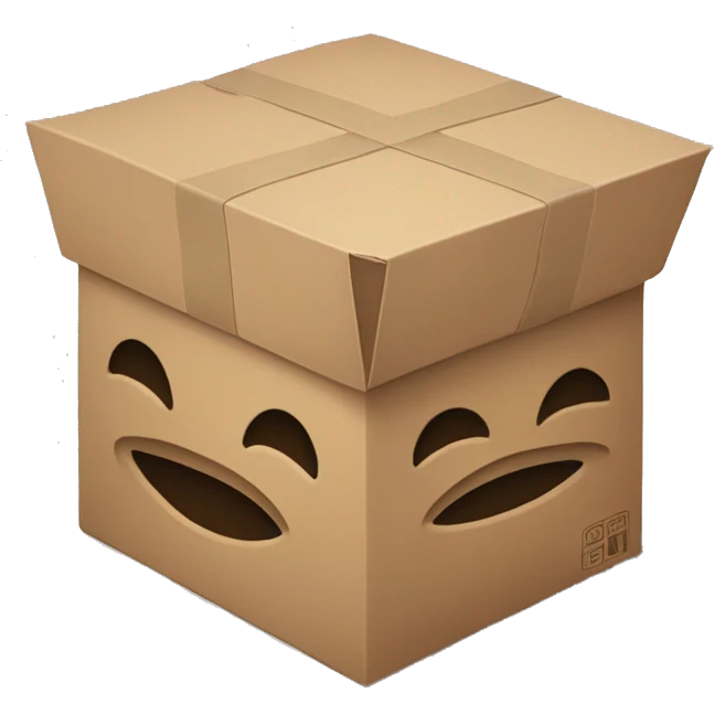 Box with “trendimizbir” written on it Trendimizbir Trendimizbir  emoji