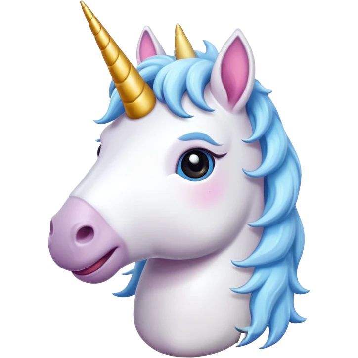 Full boda unicorn happy emoji