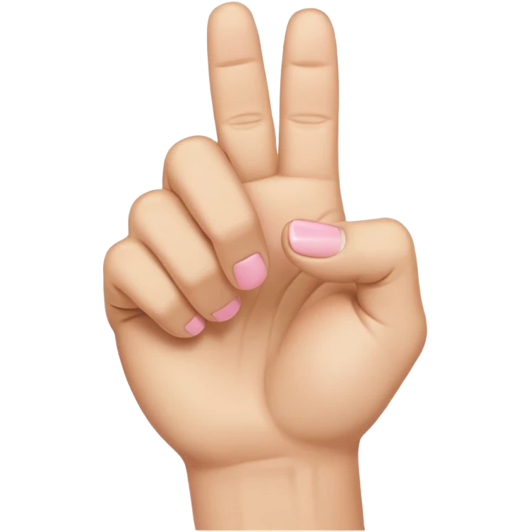 fist closed and pinky finger out emoji