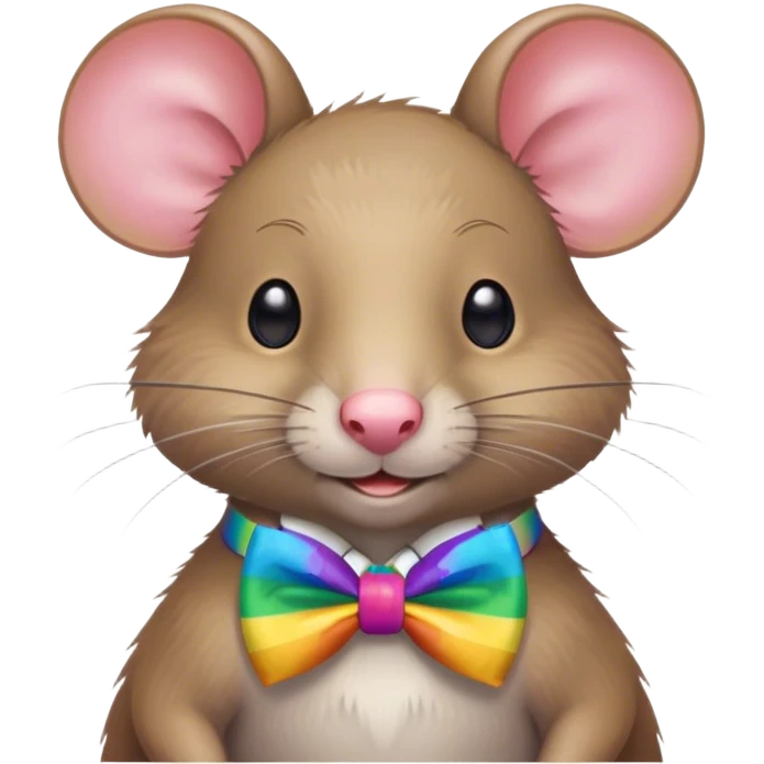 a gay rat emoji