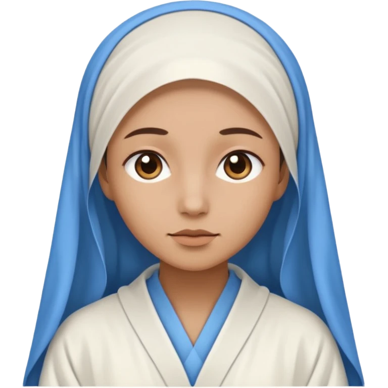 create a virgin Mary emoji emoji