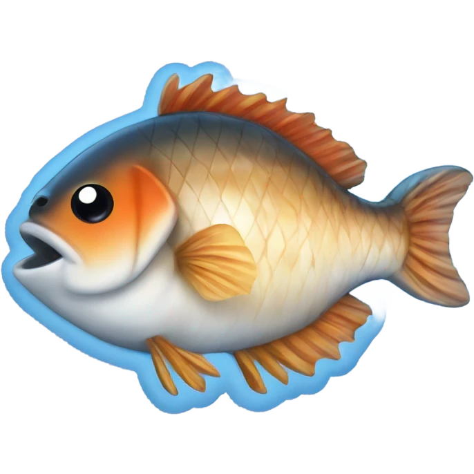 Sweet and sour fish emoji