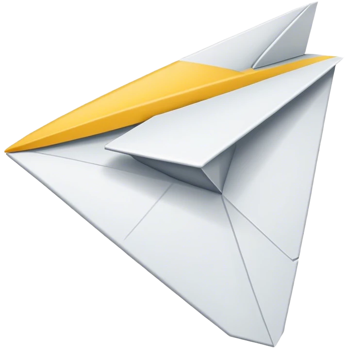 Paper plane  emoji