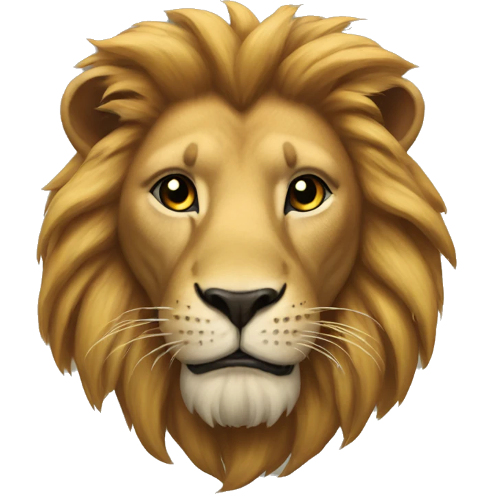 Un lion  emoji