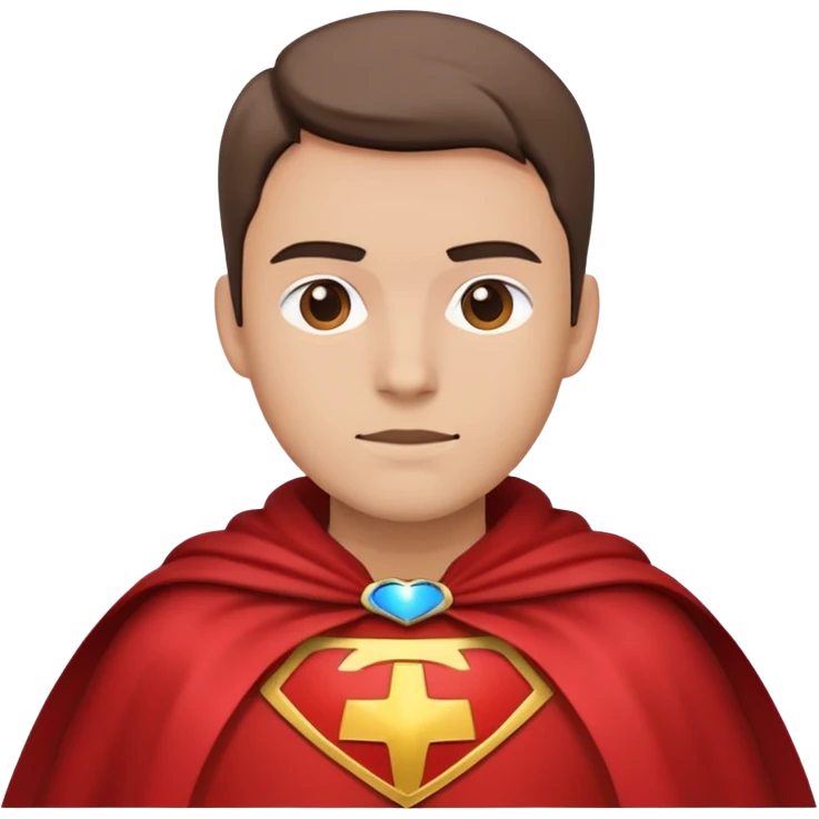  avec une cape emoji