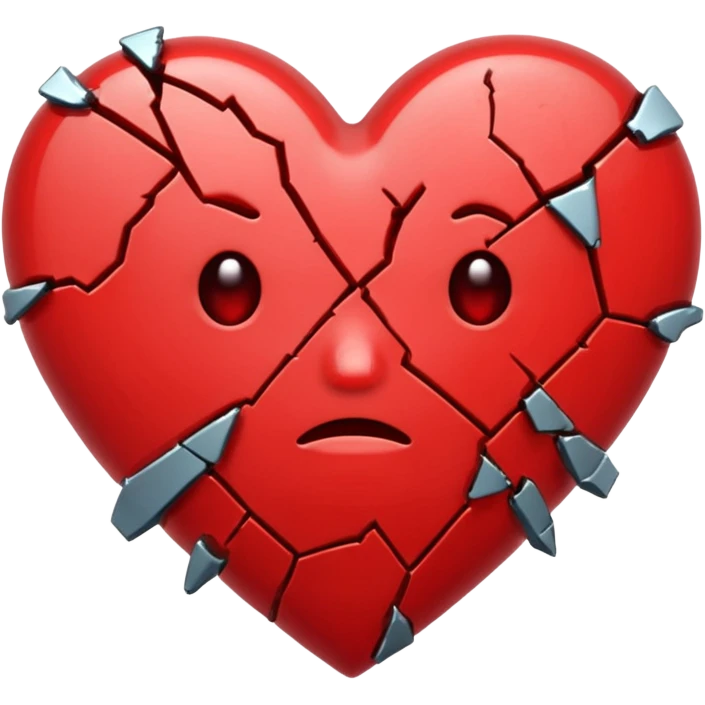 Broken heart emoji emoji