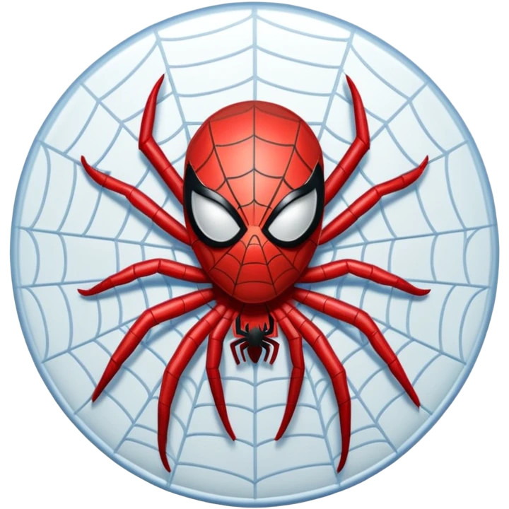 Spiderman web emoji