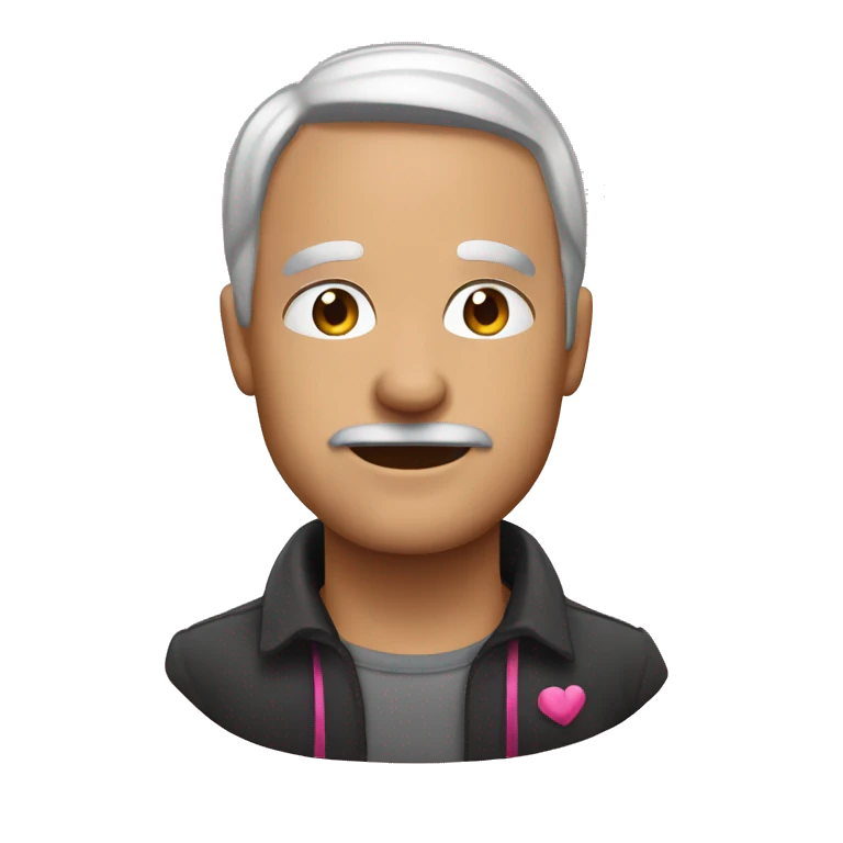 Odio con un lazo rosa  emoji