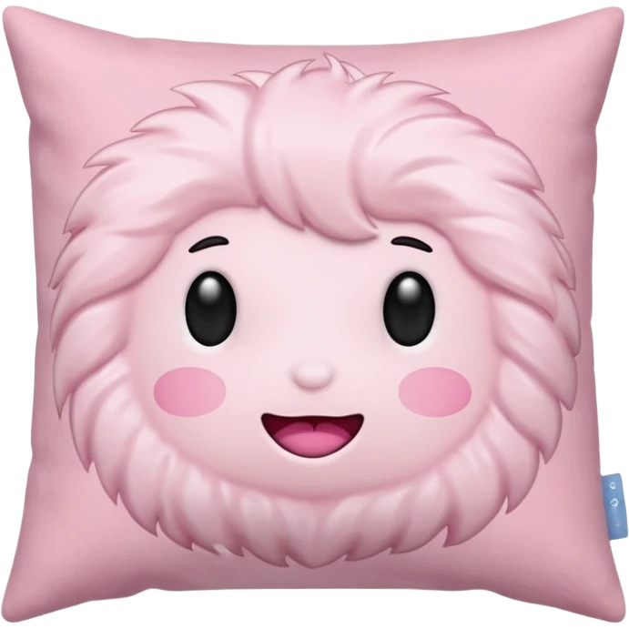 Light pink pillow emoji
