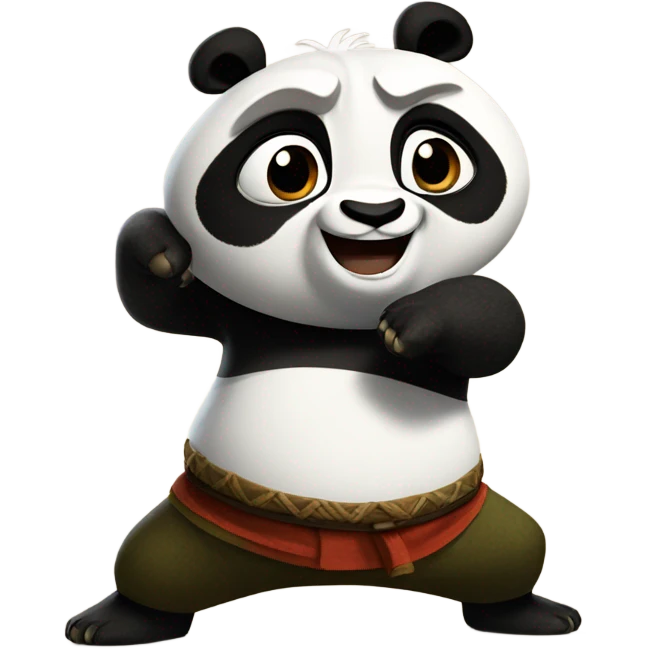 Kung fu panda emoji