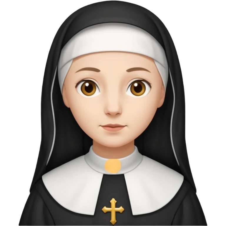 A nun emoji