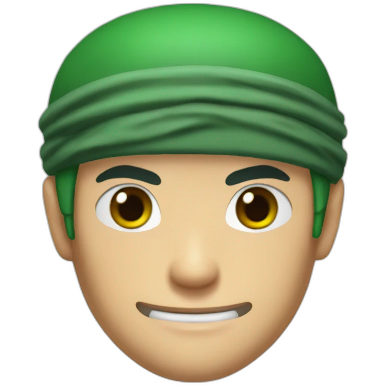 Roronoa zoro emoji