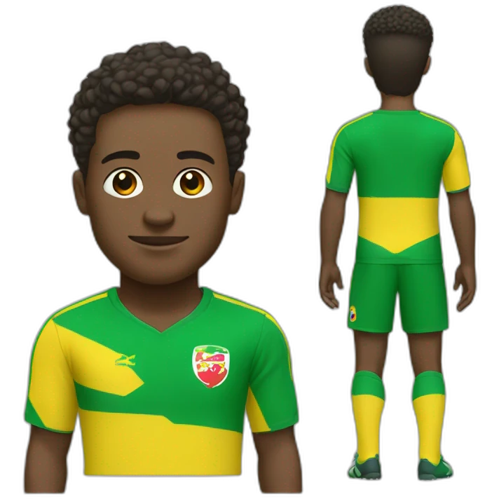Togo football kit emoji