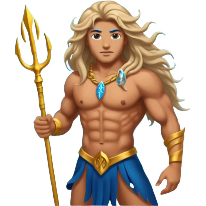 atlantis man OF THE SEA emoji