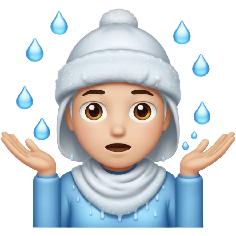 🥶 + 🥵 emoji