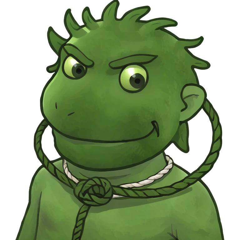 black man w a rope emoji