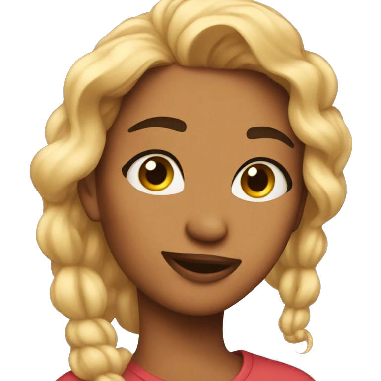 Sassy and in love  emoji