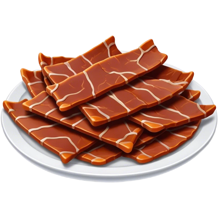 jerky on a dish emoji