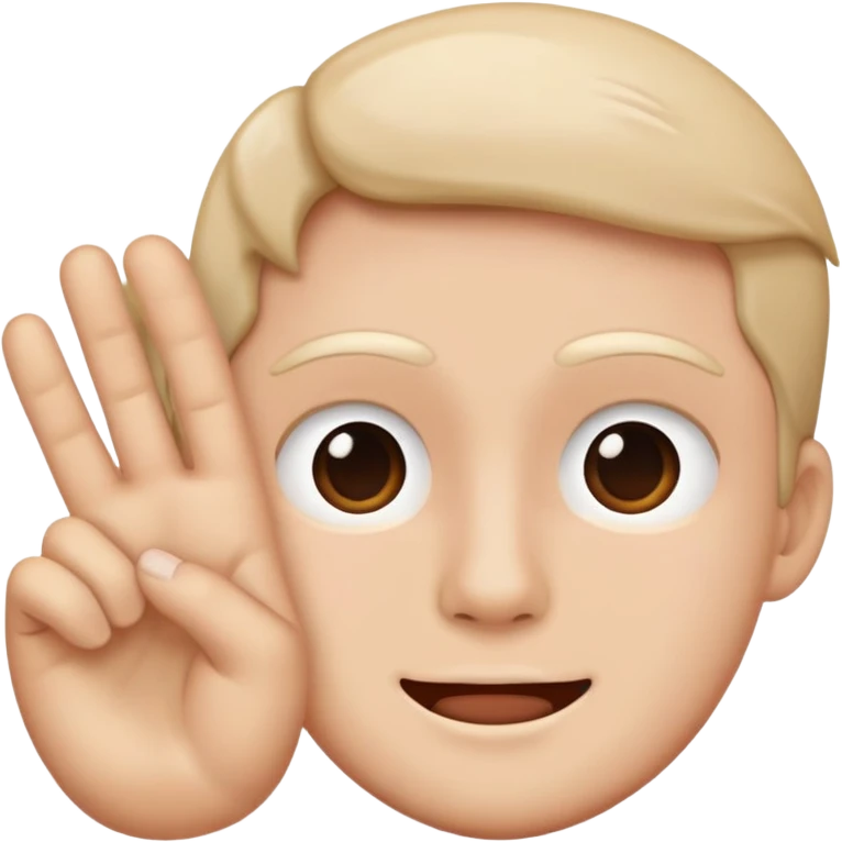 Smack in face emoji