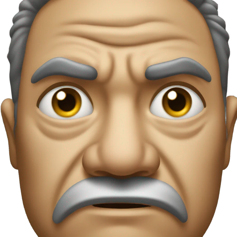 Disgusted  emoji