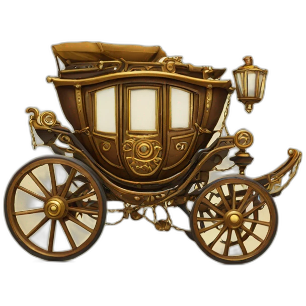 carriage electric steampunk wins emoji