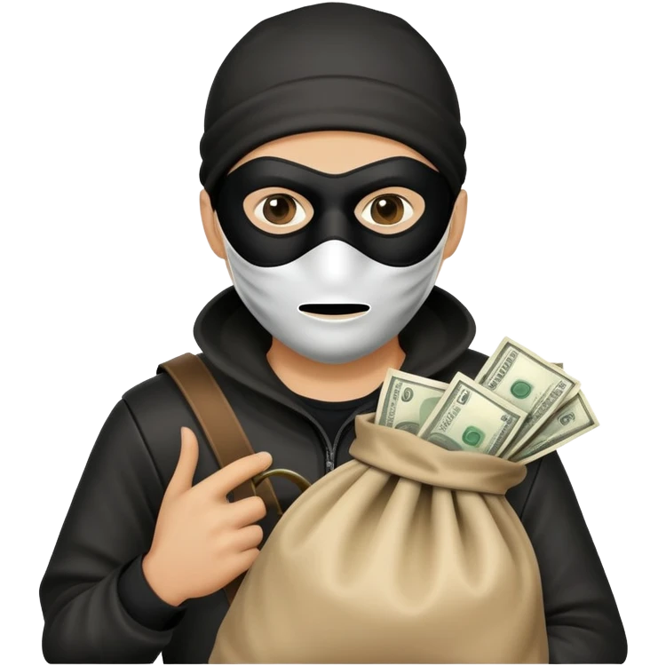 robber  emoji