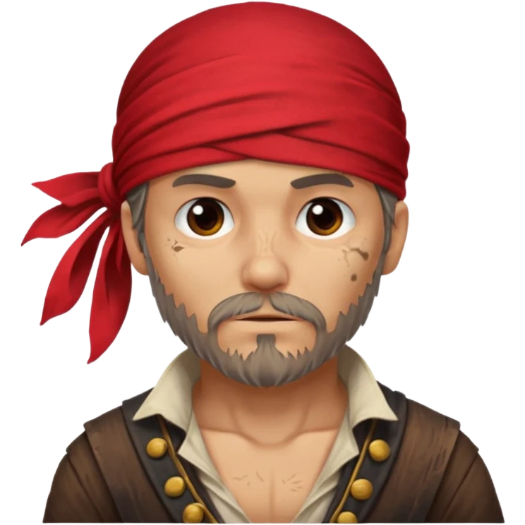 tired pirate emoji