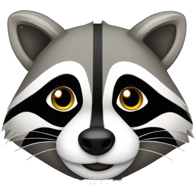 Raccoon emoji