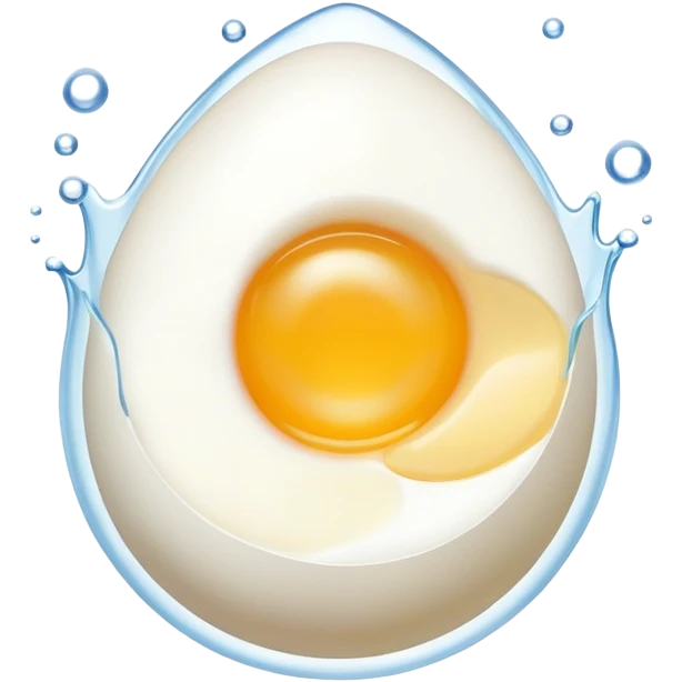 boiling egg in water emoji