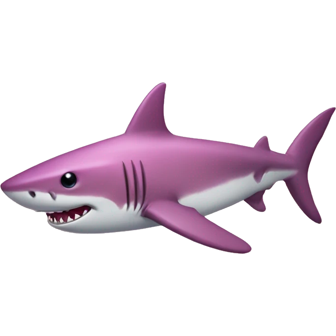 Pink Shark  emoji