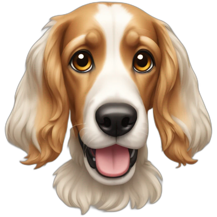 Chien cocker emoji