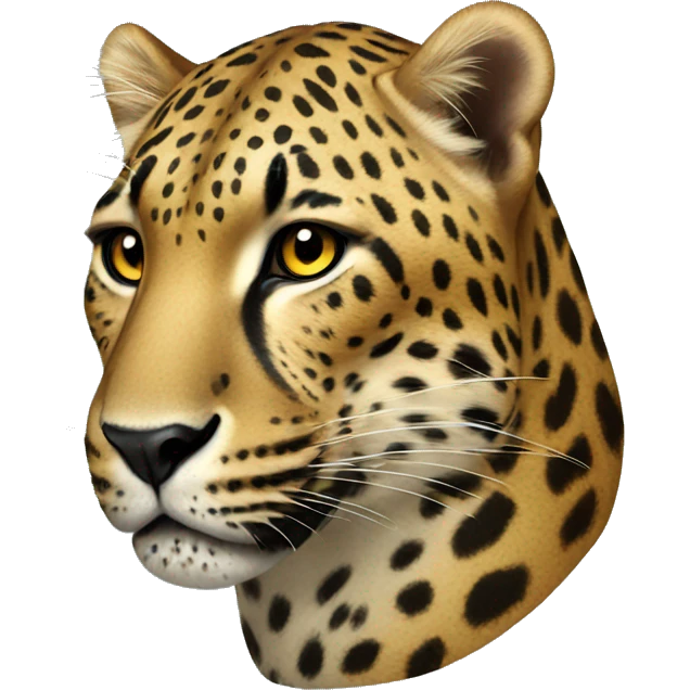 big leopard  emoji