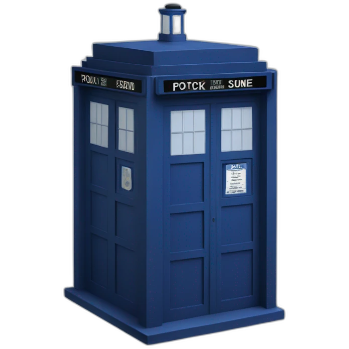 tardis emoji