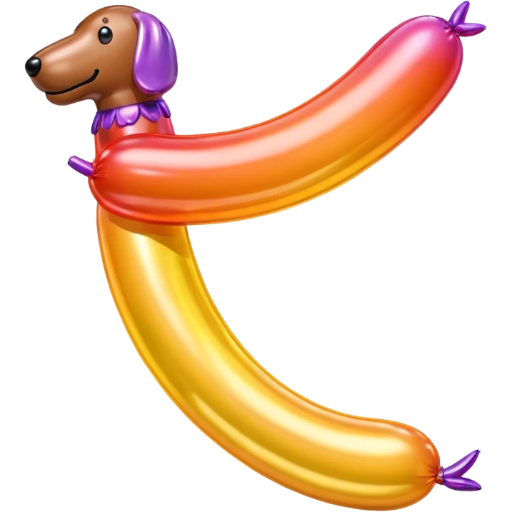 SPAM  saysage jeff koons style inflatable balloon sausage sculpture art  emoji