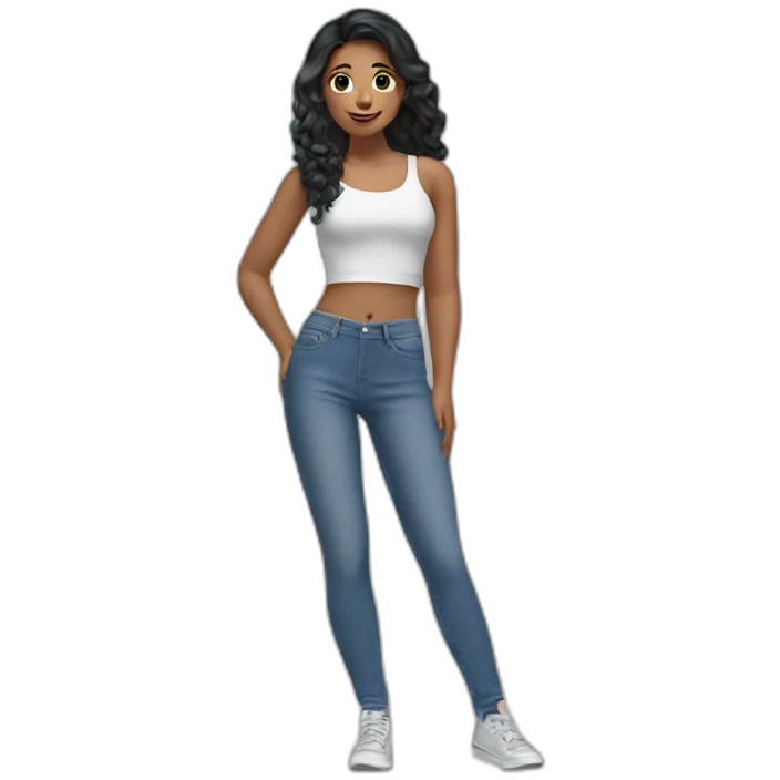 Haerin from New Jeans emoji
