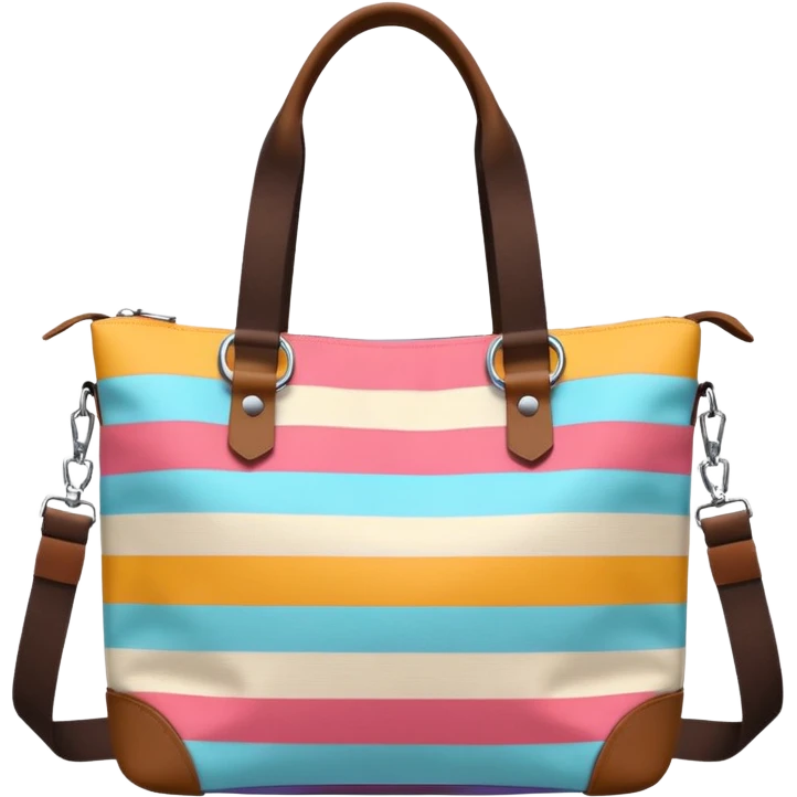 striped bag  emoji