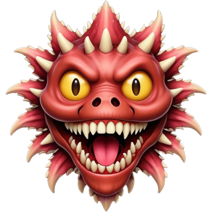 maak een emojie van de demogorgean van stranger things  emoji