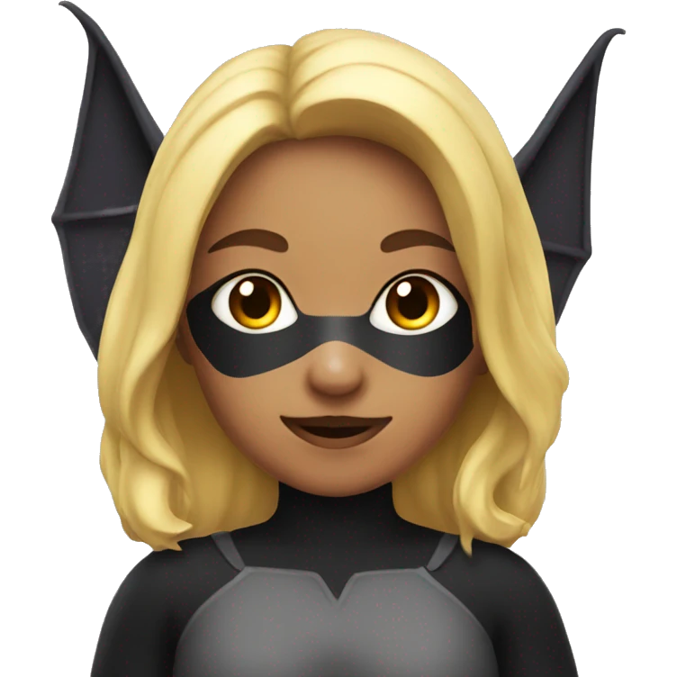 bat girl emoji