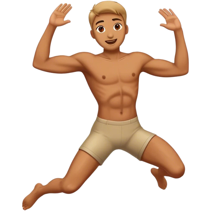 man jumping emoji