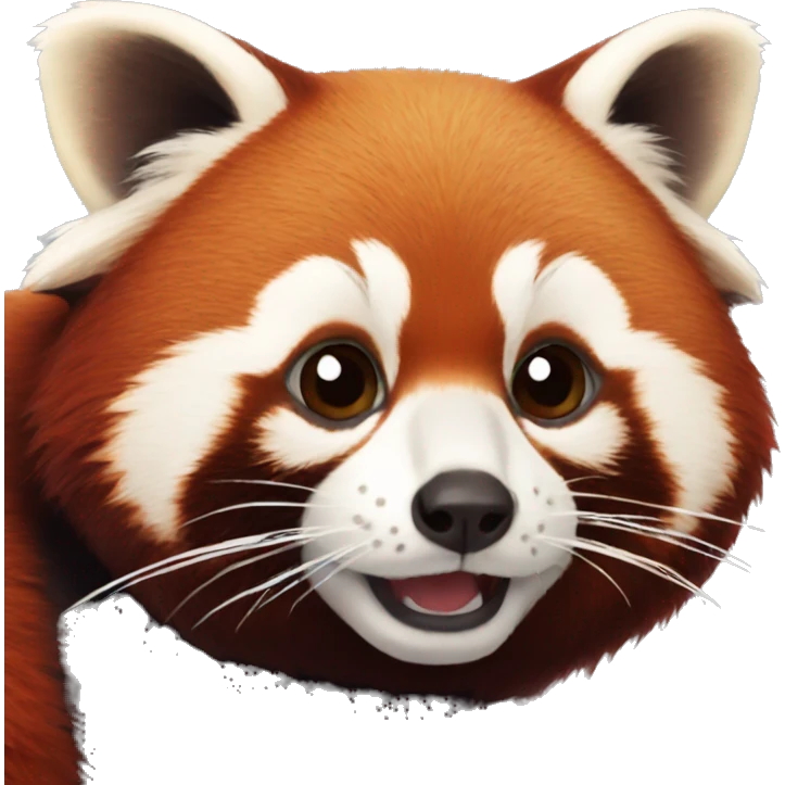 Red panda emoji