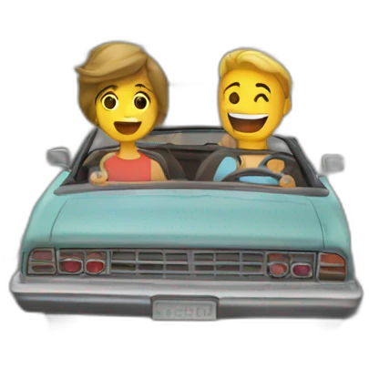 road trip emoji