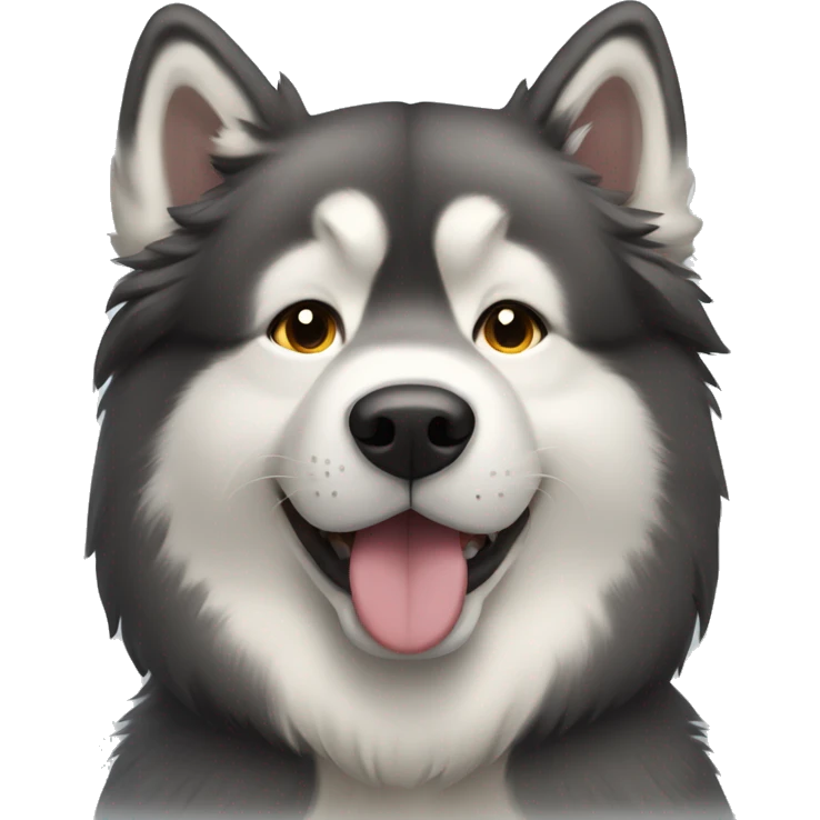 alaskan malamute dog emoji