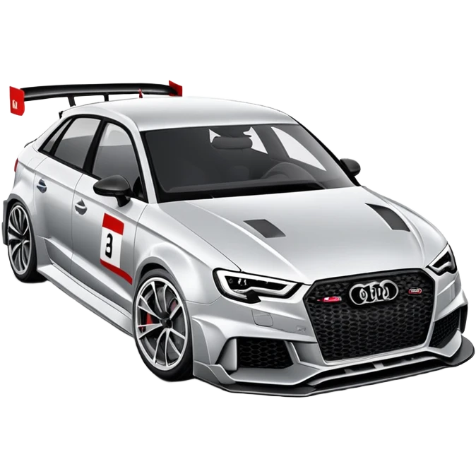 Audi RS3 Racing emoji