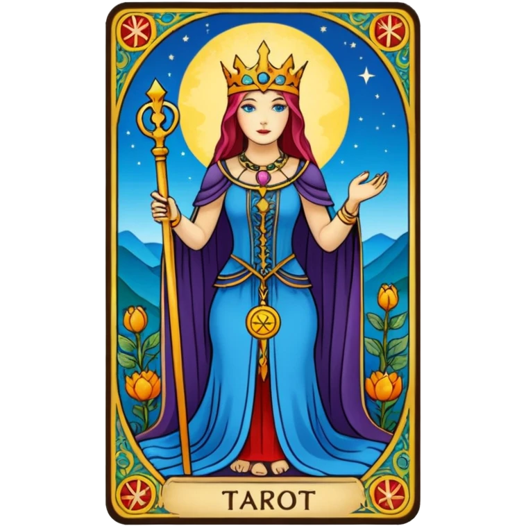 Карта таро emoji