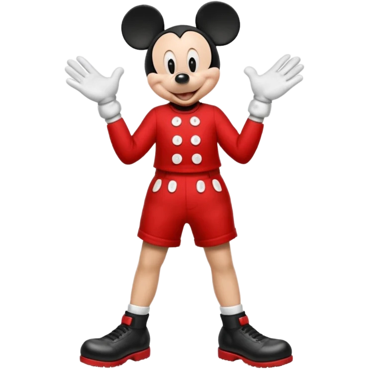 Mickey Mouse emoji