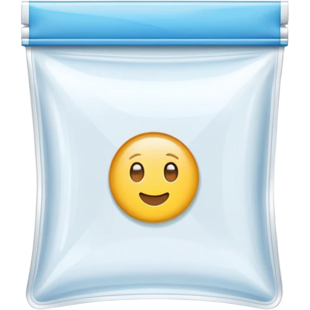 empty ziplock bag emoji