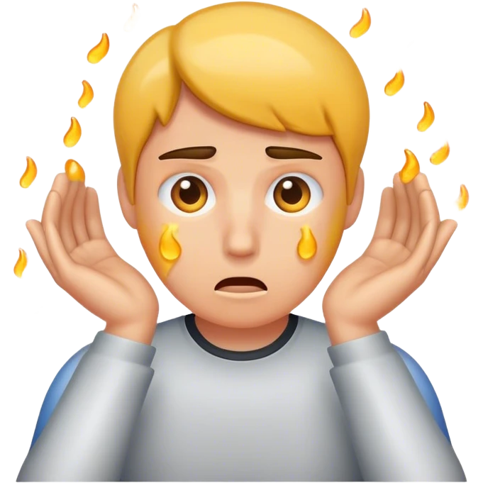 Uncomfortable emoji