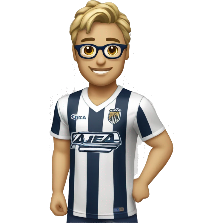 Camiseta alianza lima con lentes emoji